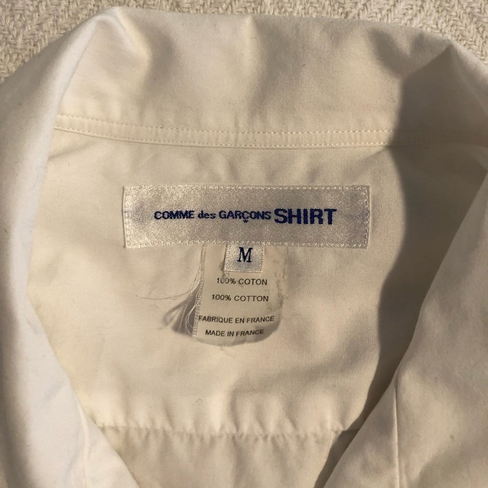Comme des Garçons S/Slv SHIRT, White, Medium
